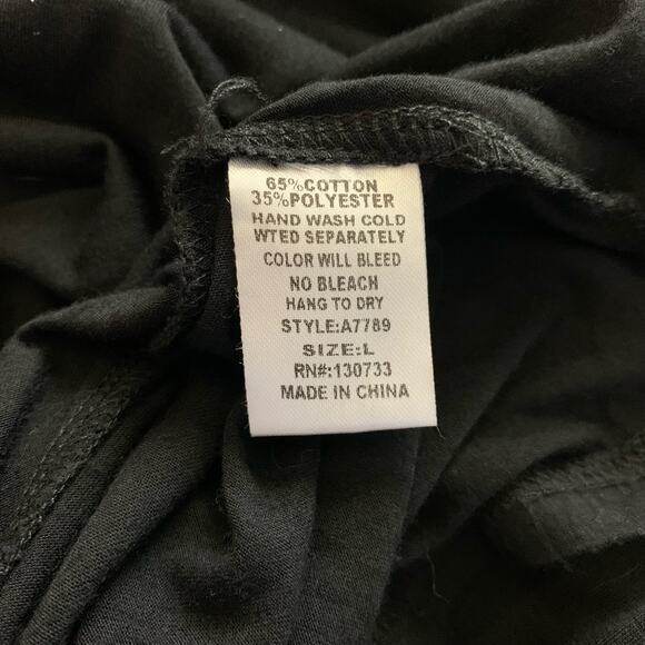 UMGEE Black & White Stripe Crop Top Scoop Neck Maxi Dress Size Large - Picture 10 of 12